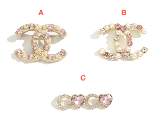 Designer Inspired Chanel Brooches for Women - mingfabricstore