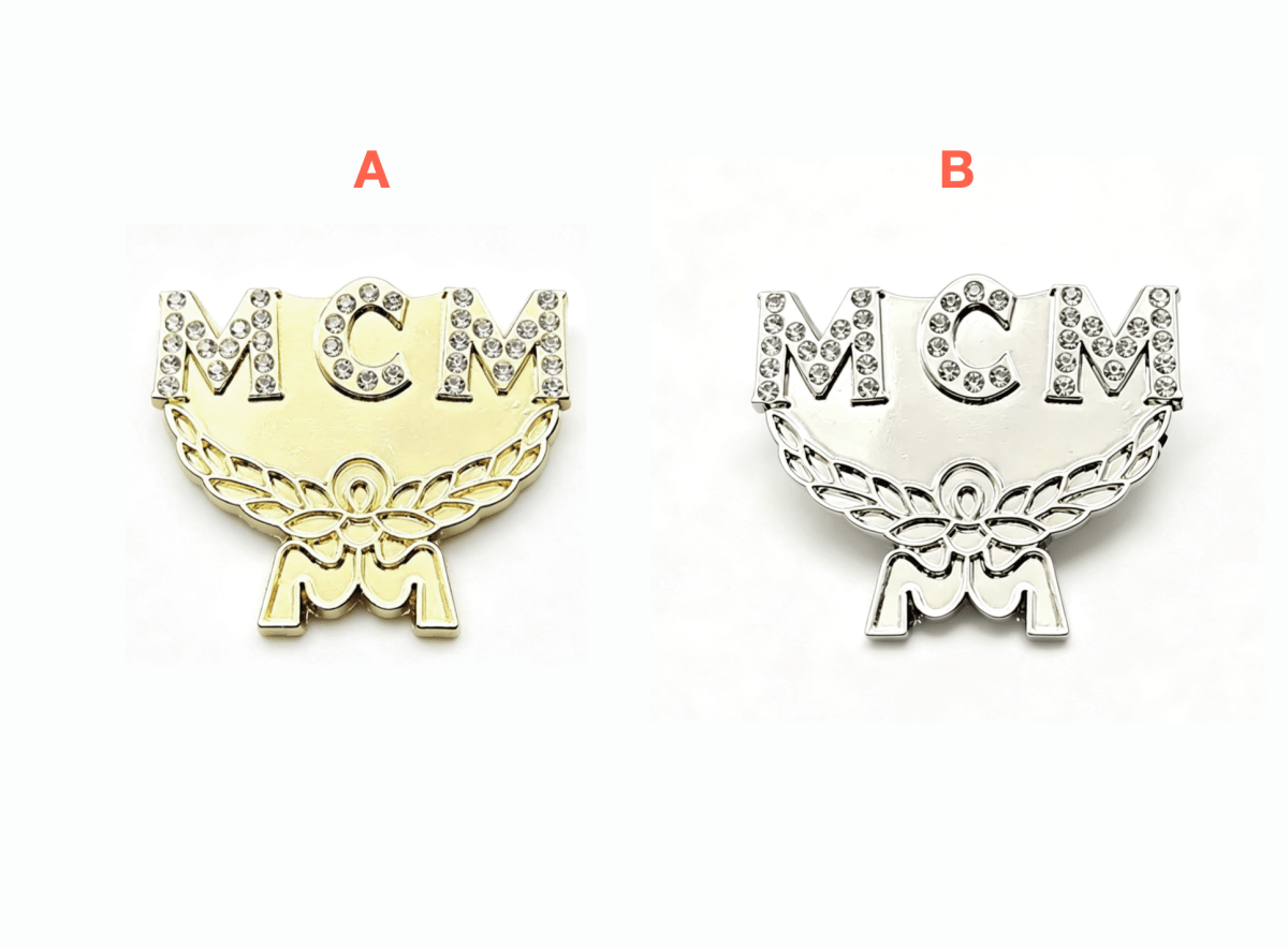 Designer Inspired M Brooches for Women - mingfabricstore