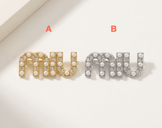 Designer Inspired MiuMiu Brooches for Women - mingfabricstore