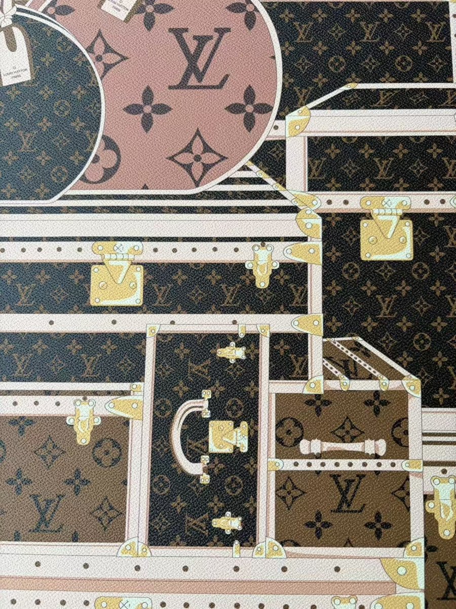 Designer Louis Vuitton LV Bag Leather for Custom DIY Crafts - mingfabricstore