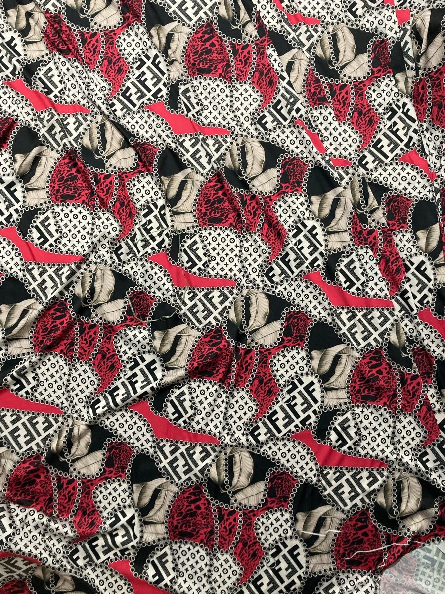 Designer Satin Fabric for Custom Pajamas - mingfabricstore