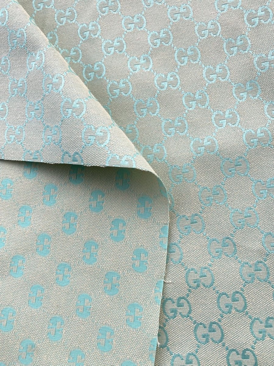 Elegant Green Gucci Designer Fabric for Custom Sneakers Sewing - mingfabricstore