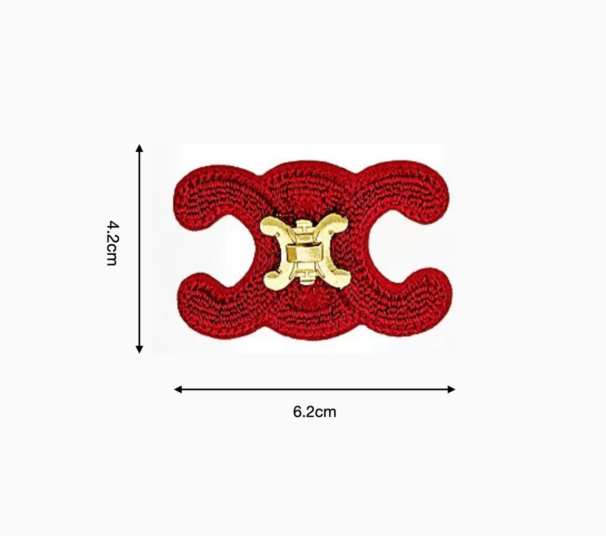 Embroidery Celine Patches Custom Clothing Jackets - mingfabricstore