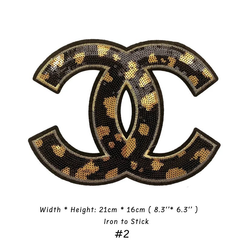 Embroidery Chanel Patches Custom Clothing Jackets - mingfabricstore