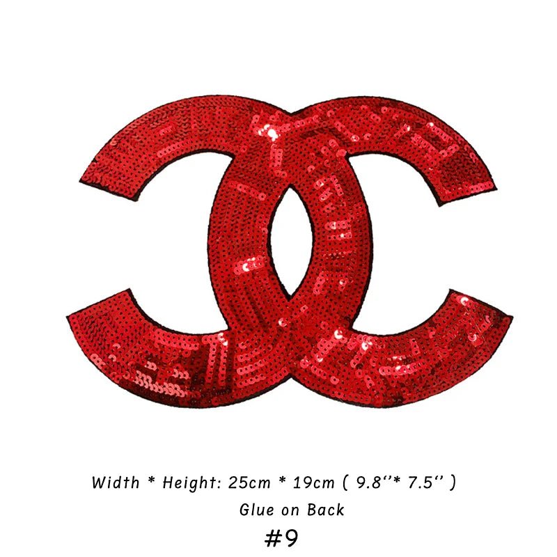 Embroidery Chanel Patches Custom Clothing Jackets - mingfabricstore