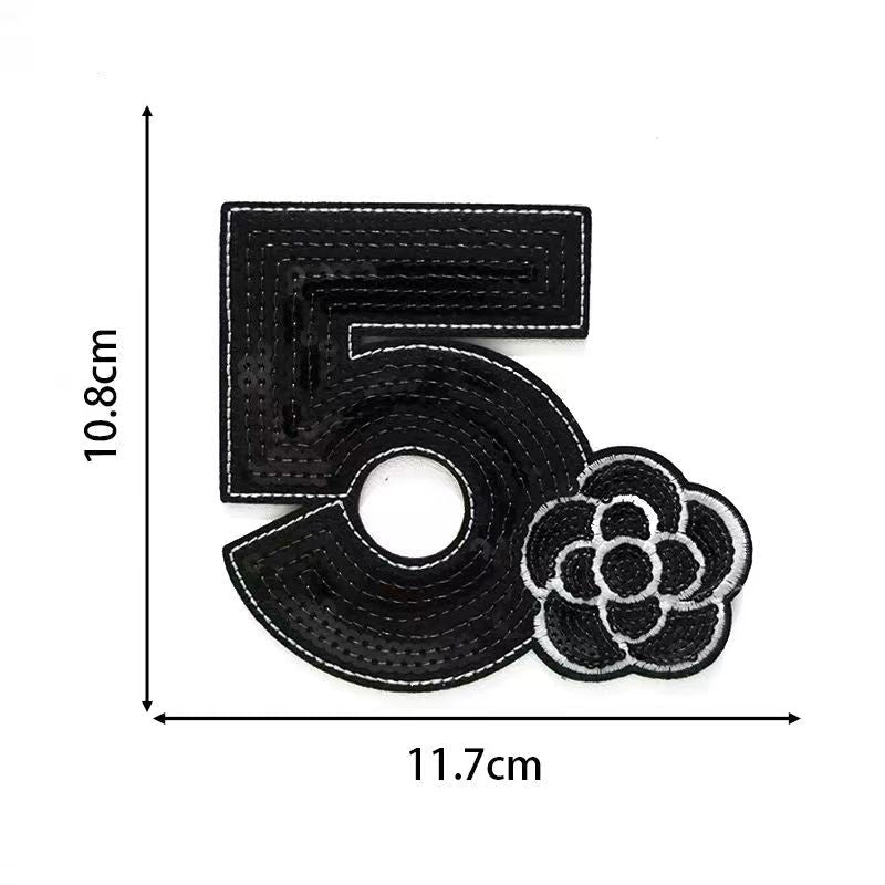 Embroidery Chanel Patches Custom Clothing Jackets - mingfabricstore