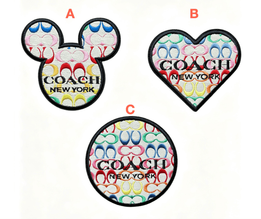 Embroidery Coach Patches Custom Clothing Jackets - mingfabricstore