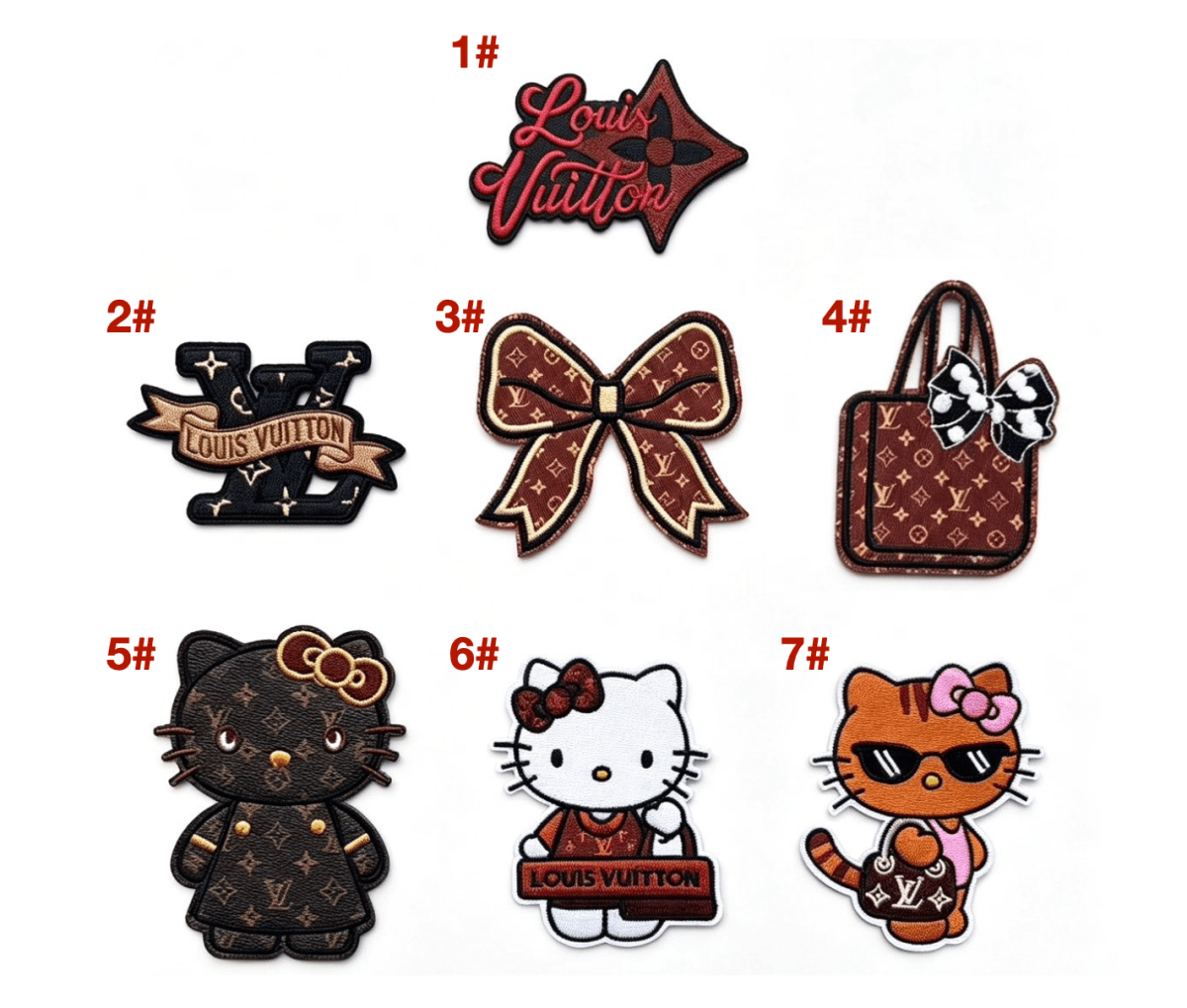 Embroidery Designer iron on Patches Custom Clothing Jackets - mingfabricstore