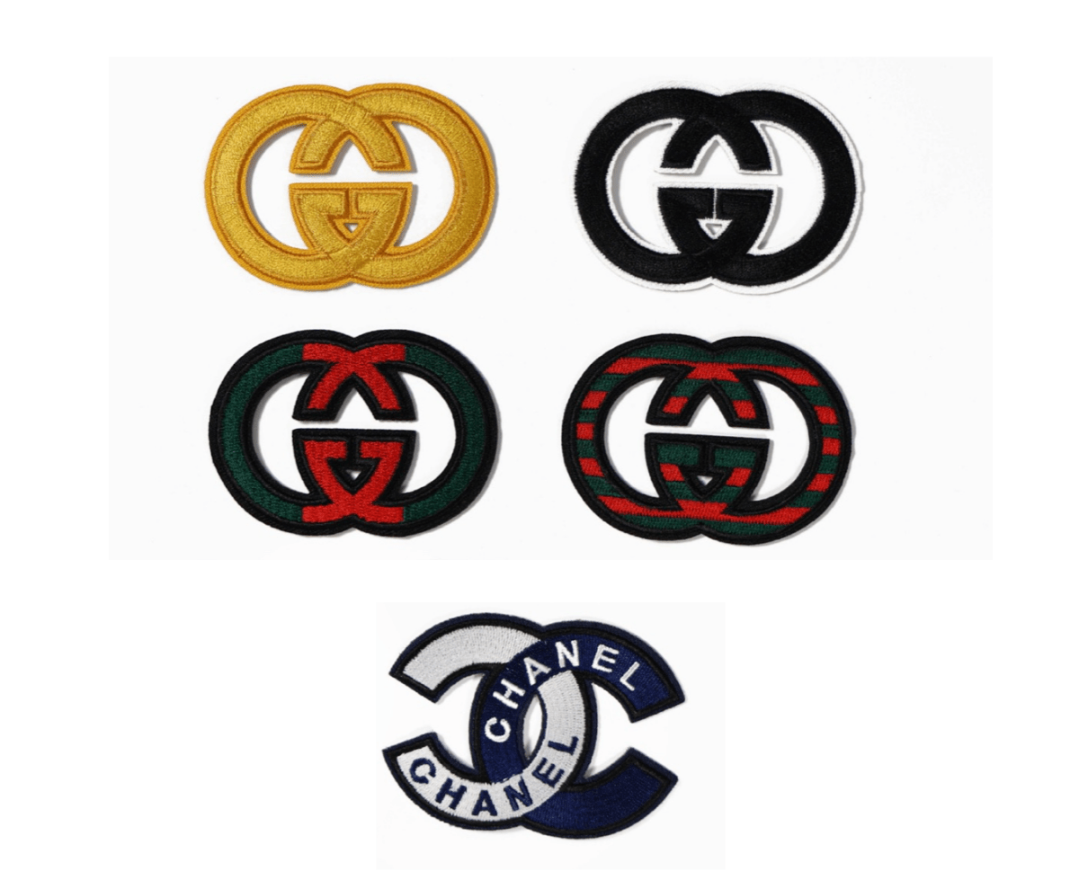 Embroidery Gucci Chanel Patches Custom Clothing Jackets - mingfabricstore