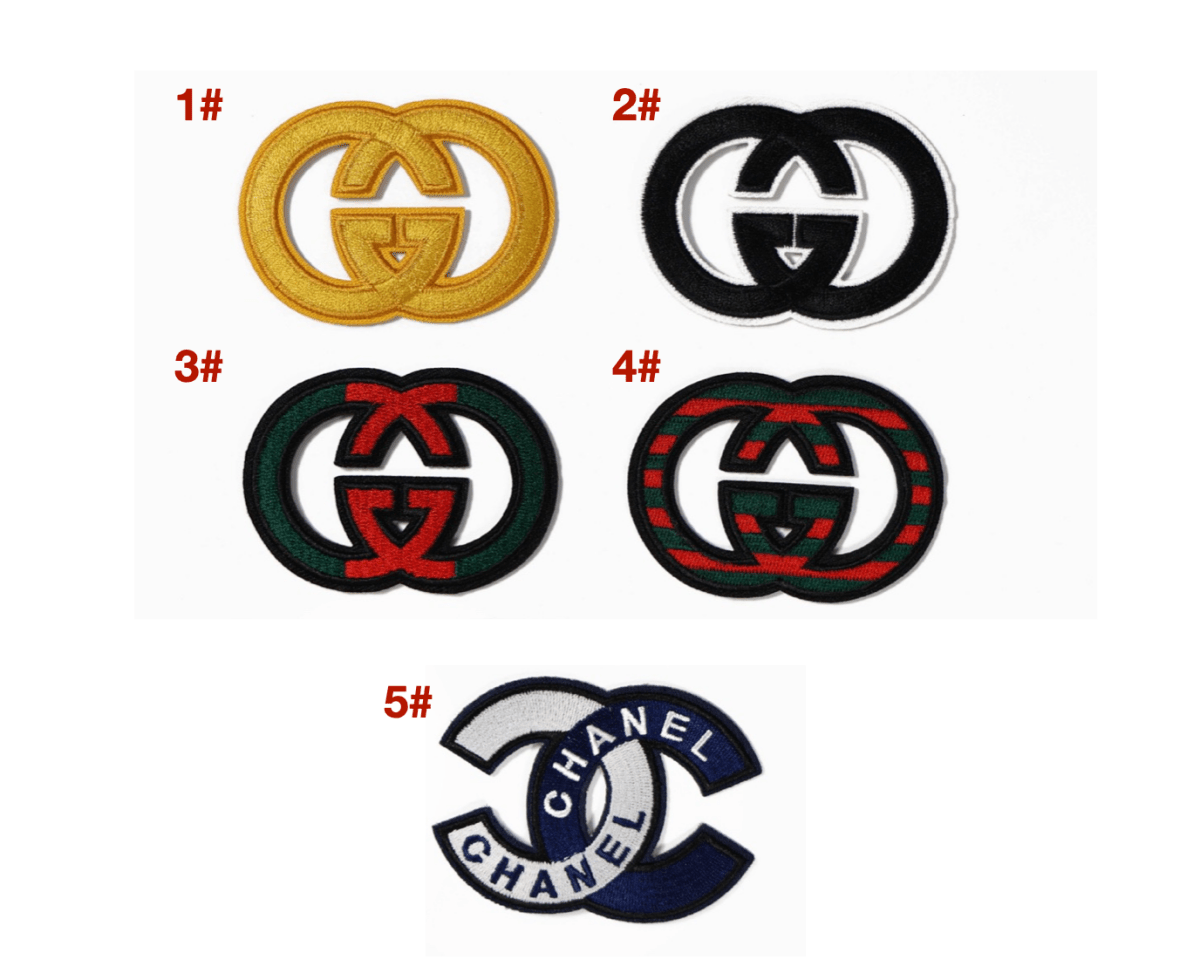 Embroidery Gucci Chanel Patches Custom Clothing Jackets - mingfabricstore