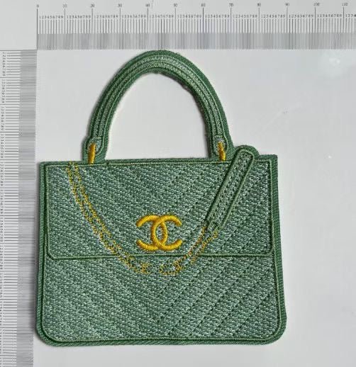 Embroidery LV Chanel Bag Patches Custom Clothing Jackets - mingfabricstore