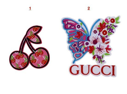 Embroidery LV Gucci patches Custom Clothing Jackets - mingfabricstore