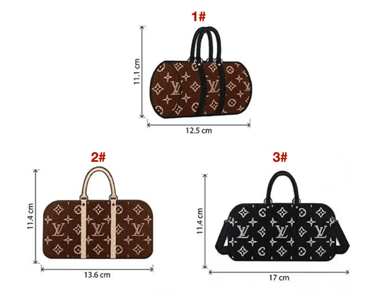 Embroidery LV iron on Patches Custom Clothing Jackets - mingfabricstore