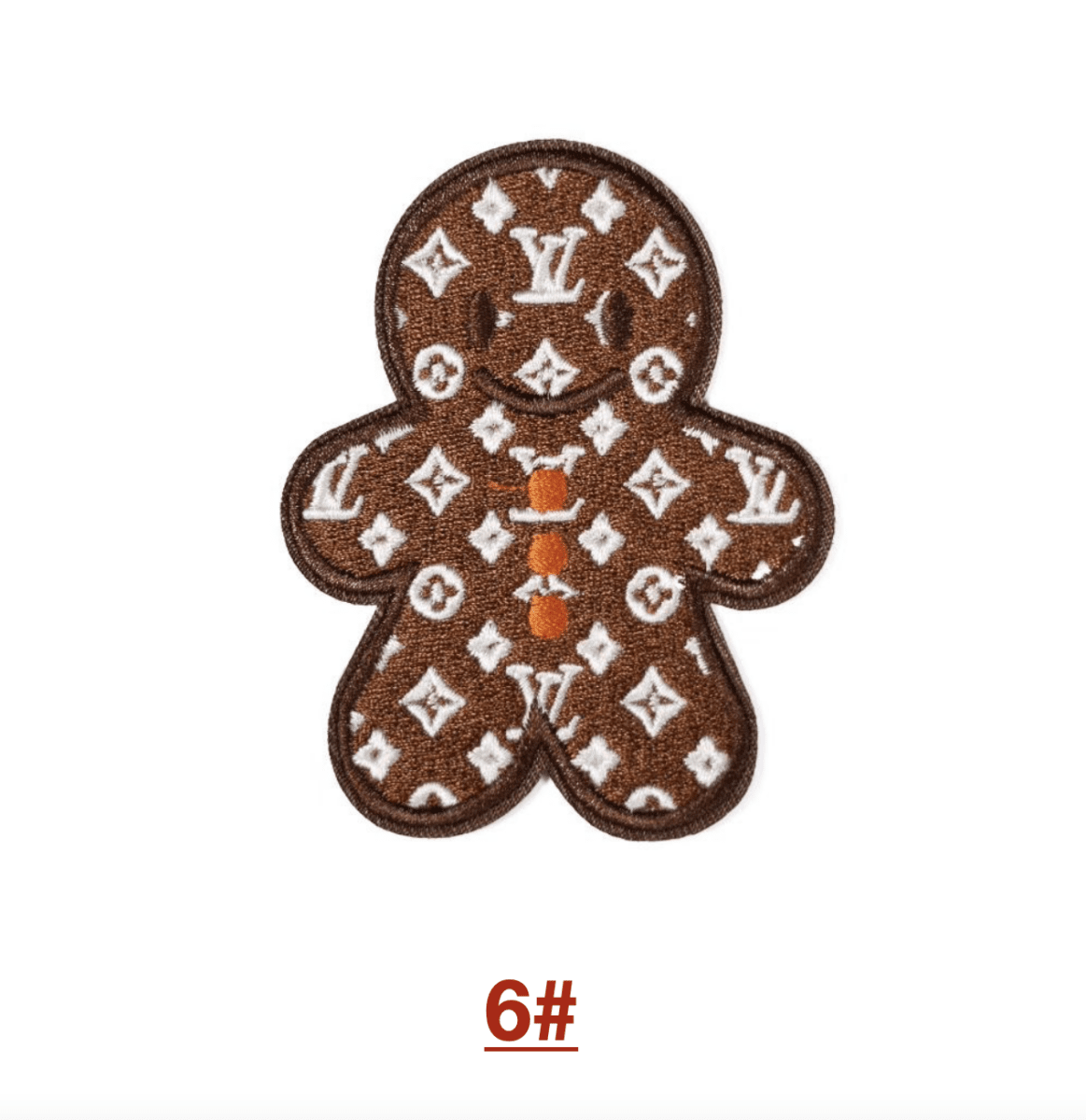 Embroidery LV Patches Custom Clothing Jackets for Christmas Gifts - mingfabricstore