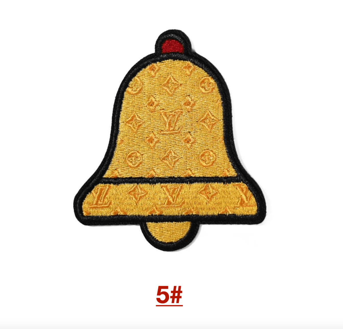 Embroidery LV Patches Custom Clothing Jackets for Christmas Gifts - mingfabricstore