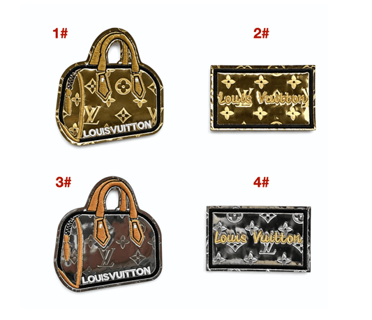 Embroidery LV Patches Custom Clothing Jackets - mingfabricstore