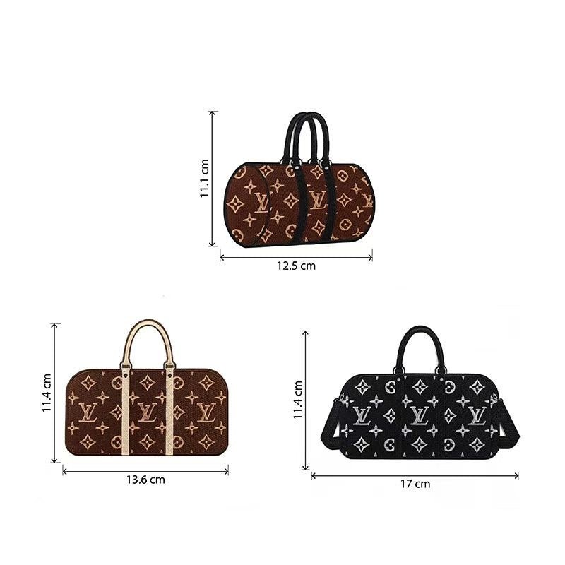 Embroidery LV Patches Custom Clothing Jackets - mingfabricstore