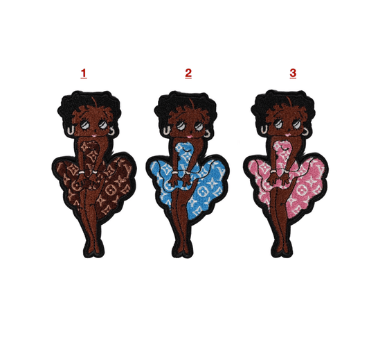 Embroidery LV Patches Custom Clothing Jackets - mingfabricstore