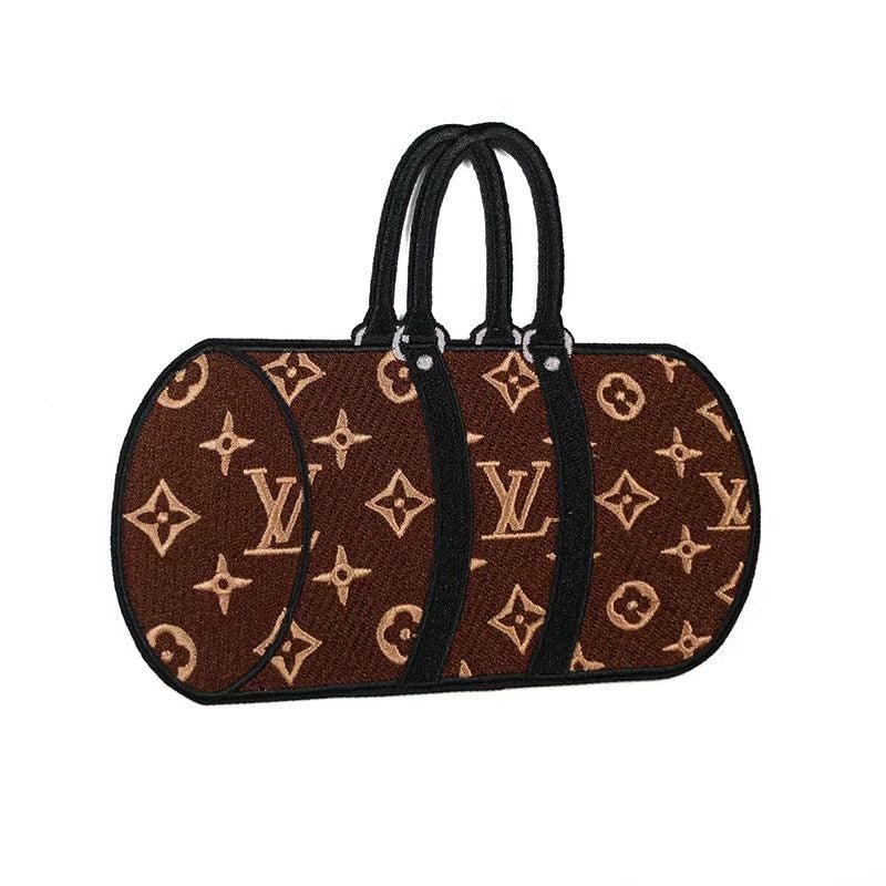 Embroidery LV Patches Custom Clothing Jackets - mingfabricstore