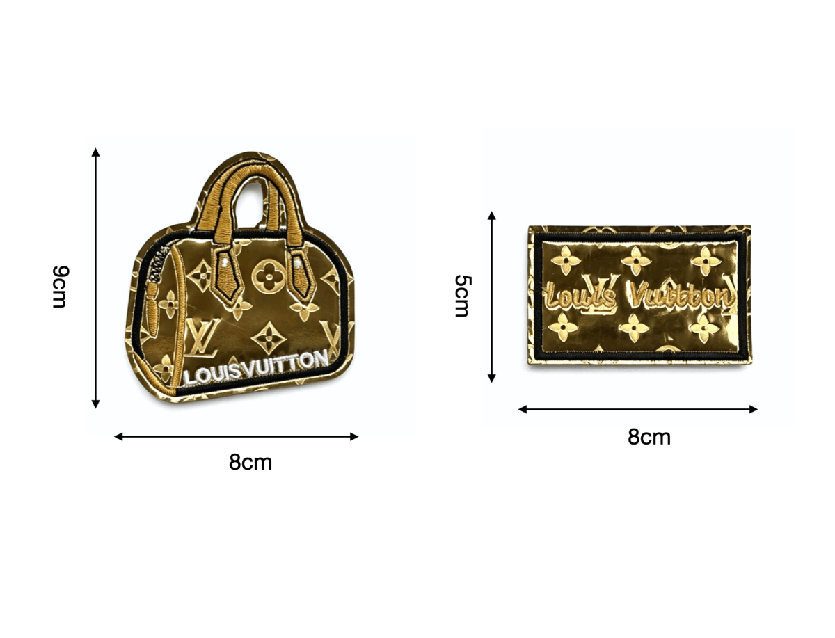 Embroidery LV Patches Custom Clothing Jackets - mingfabricstore