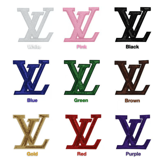 Embroidery LV Patches Custom Clothing Jackets - mingfabricstore