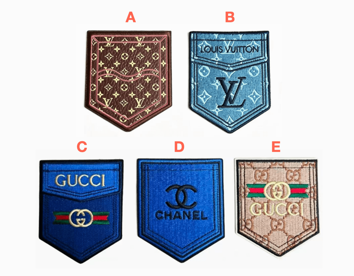 Embroidery Pocket Patches Custom Clothing Jackets - mingfabricstore