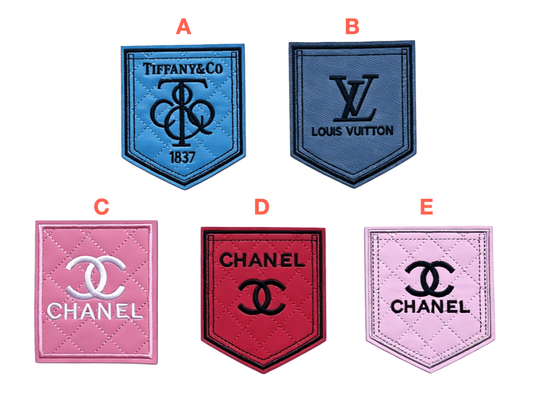 Embroidery Pocket Patches Custom Clothing Jackets - mingfabricstore