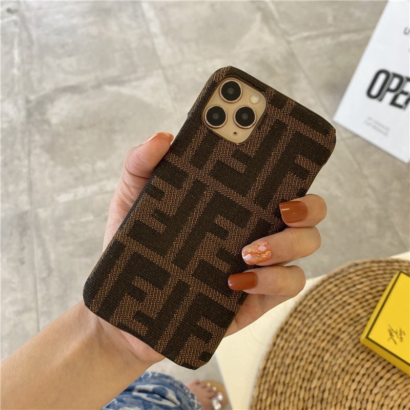 FENDI Fabric Knitting iPhone Case. - mingfabricstore