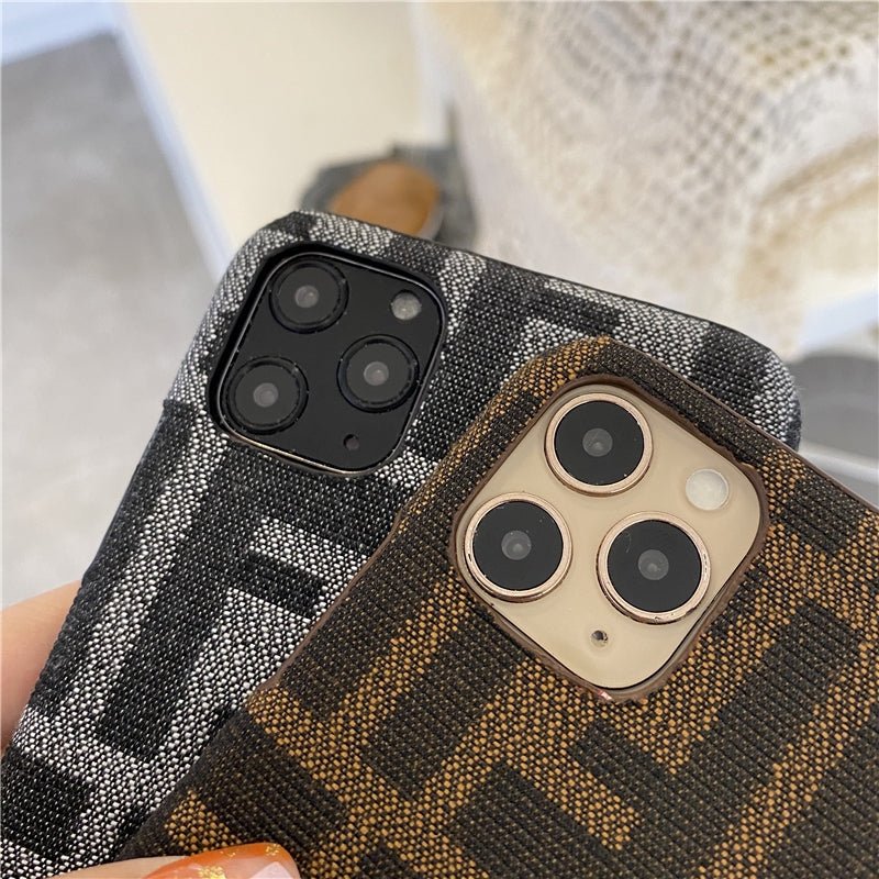 FENDI Fabric Knitting iPhone Case. - mingfabricstore