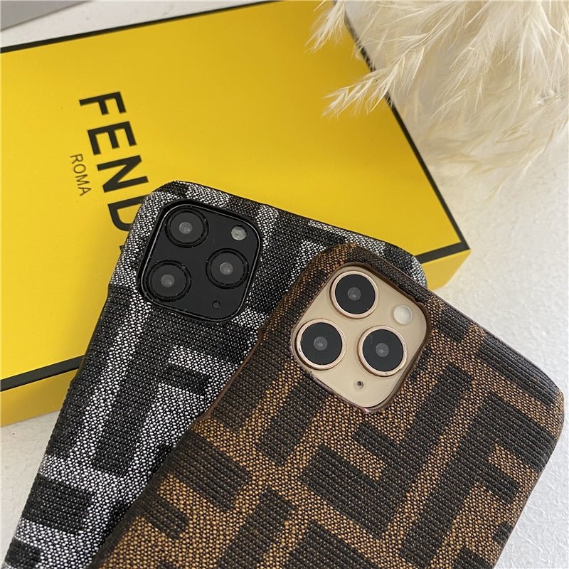 FENDI Fabric Knitting iPhone Case. - mingfabricstore