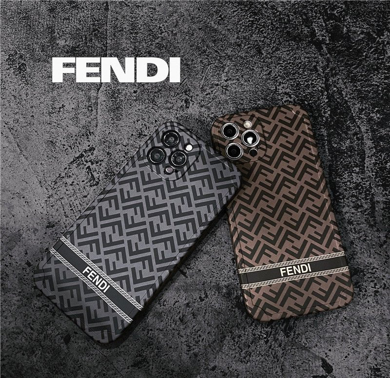 FENDI Soft Silicone iPhone Cases. - mingfabricstore