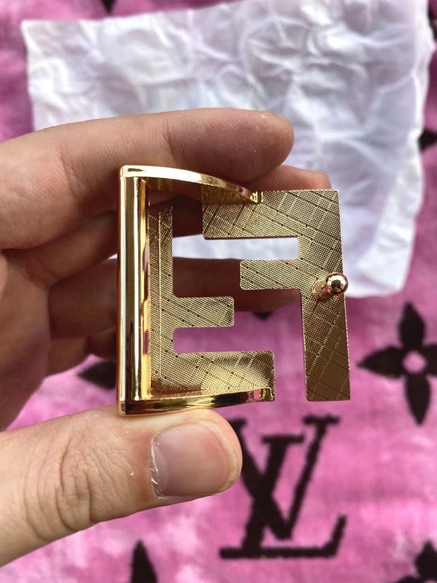 FF Fendi Belt Buckle Handmade Repair Accessory - mingfabricstore