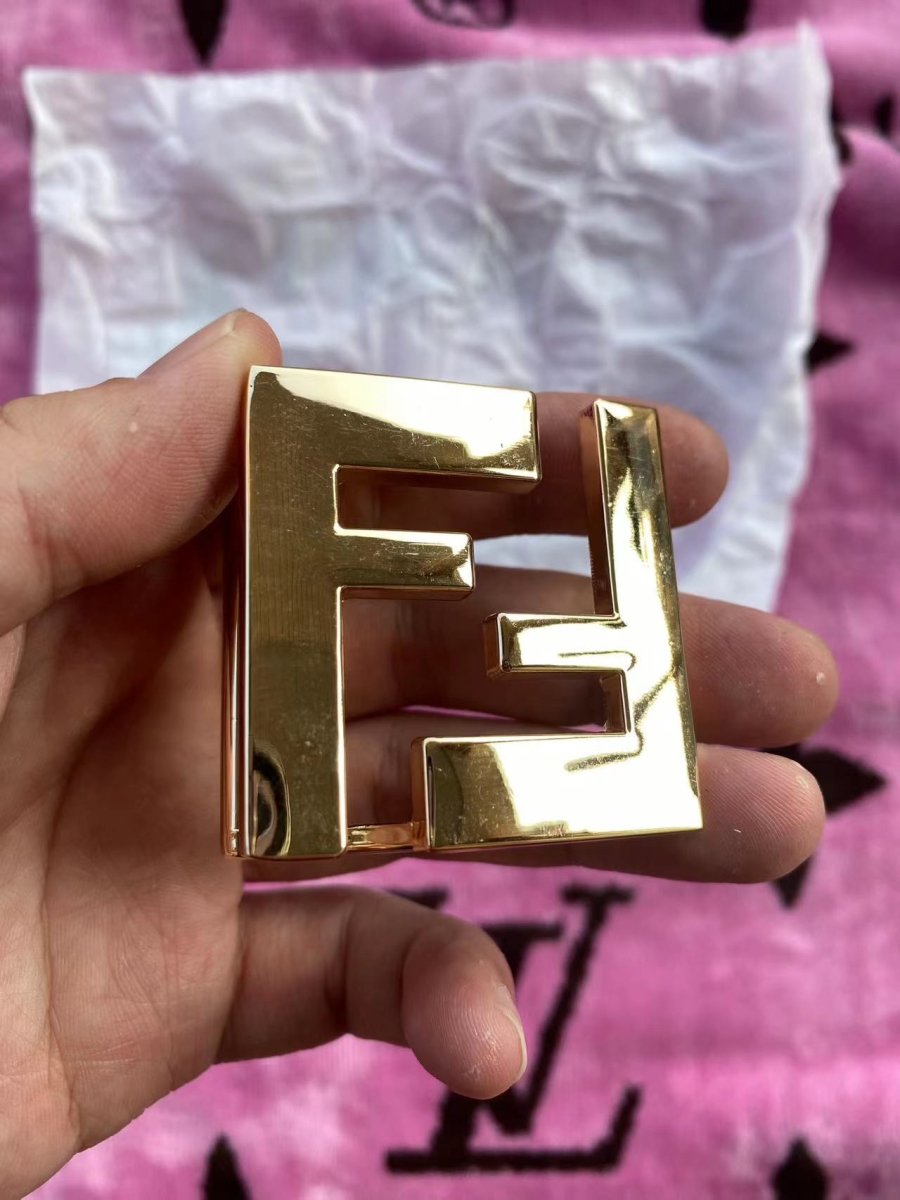 FF Fendi Belt Buckle Handmade Repair Accessory - mingfabricstore