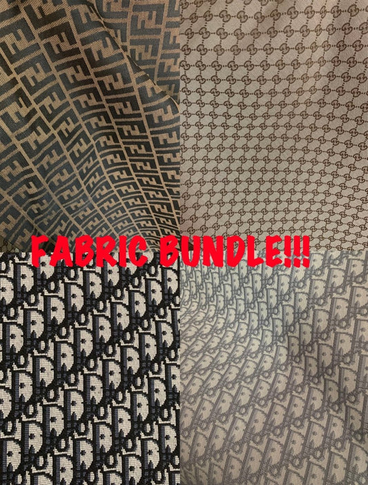 Four Fabric in One Bundle - mingfabricstore
