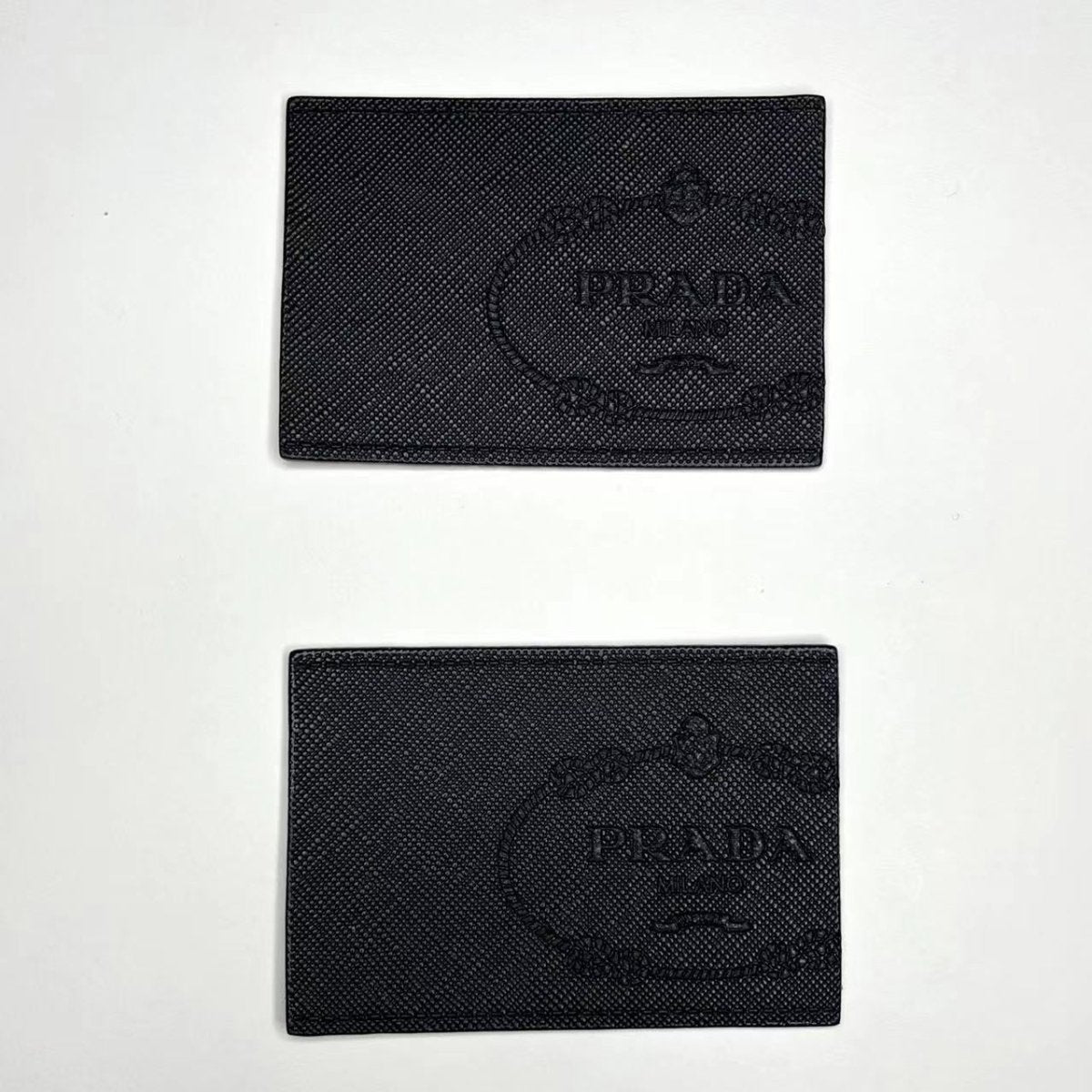 Genuine Leather Prada Card for Custom Handmade Crafted - mingfabricstore