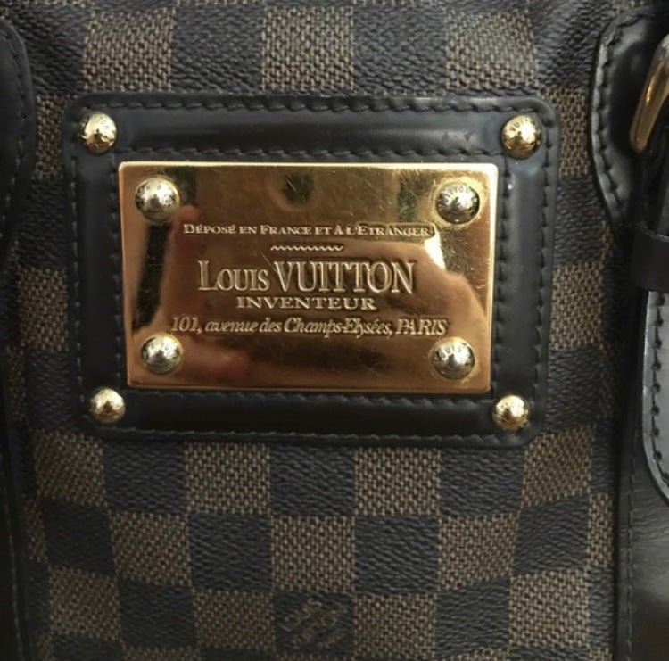 Golden Metal LV Plate for Handmade - mingfabricstore