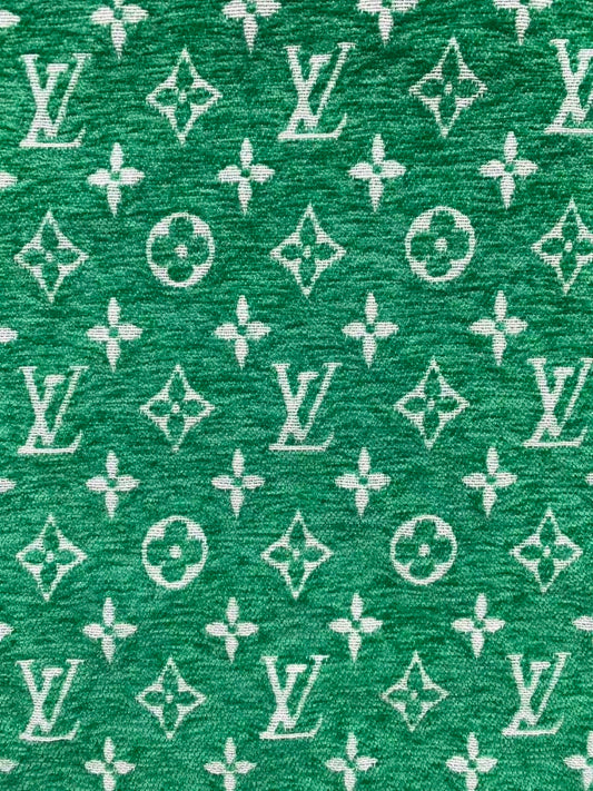 Green Chenille Upholstery Fabric for Beach Bag Sofa Furniture Car Upholstery - mingfabricstore