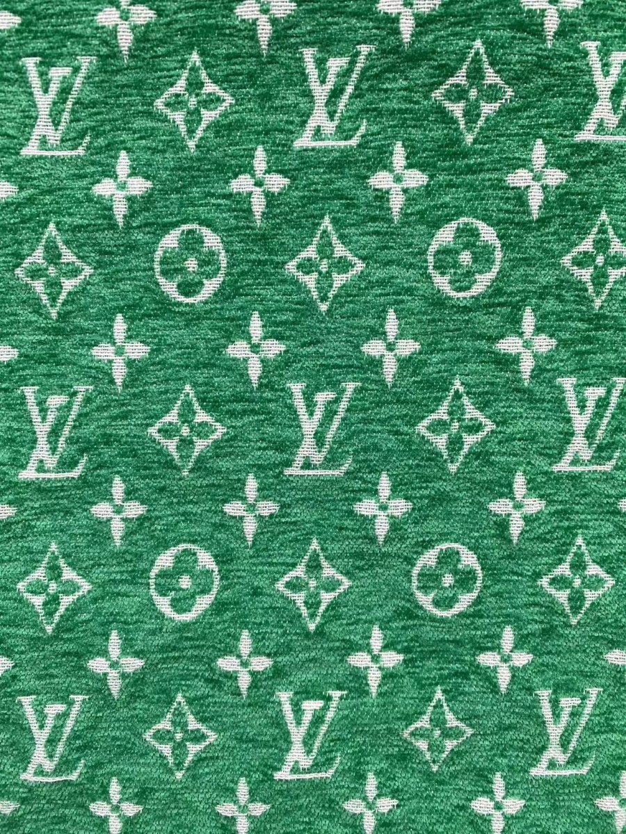 Green Chenille Upholstery Fabric for Beach Bag Sofa Furniture Car Upholstery - mingfabricstore
