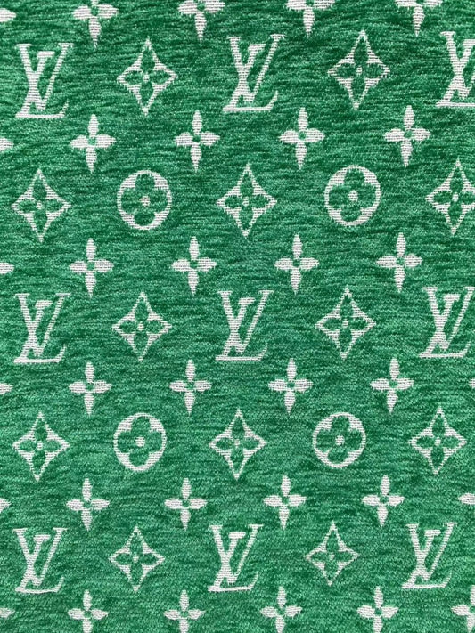 Green Chenille Upholstery Fabric for Beach Bag Sofa Furniture Car Upholstery - mingfabricstore