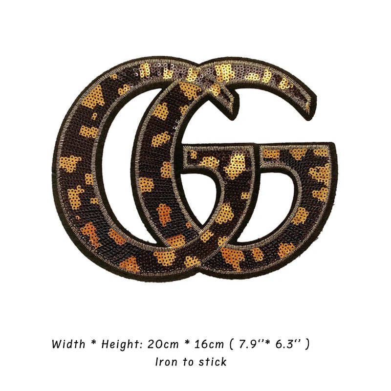 Gucci Patches for Custom Handmade DIY Sewing Project Clothing Jackets - mingfabricstore