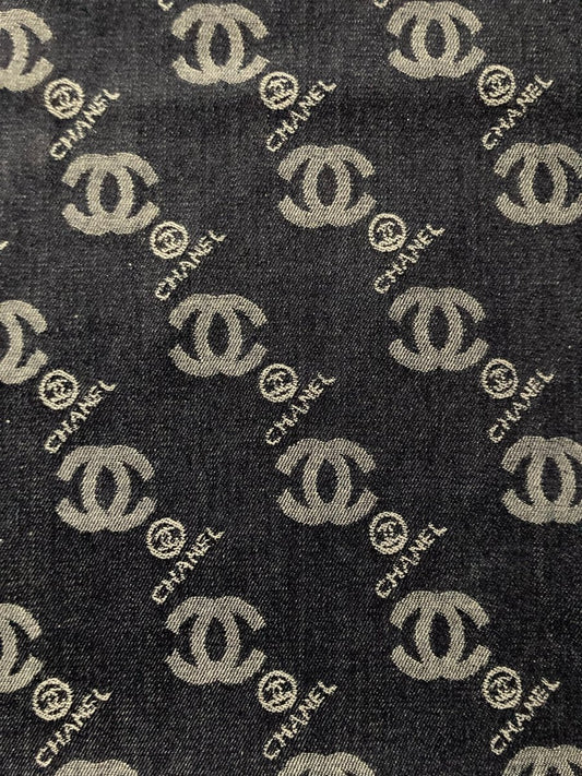 Handmade Chanel Denim Fabric for Custom Jeans - mingfabricstore