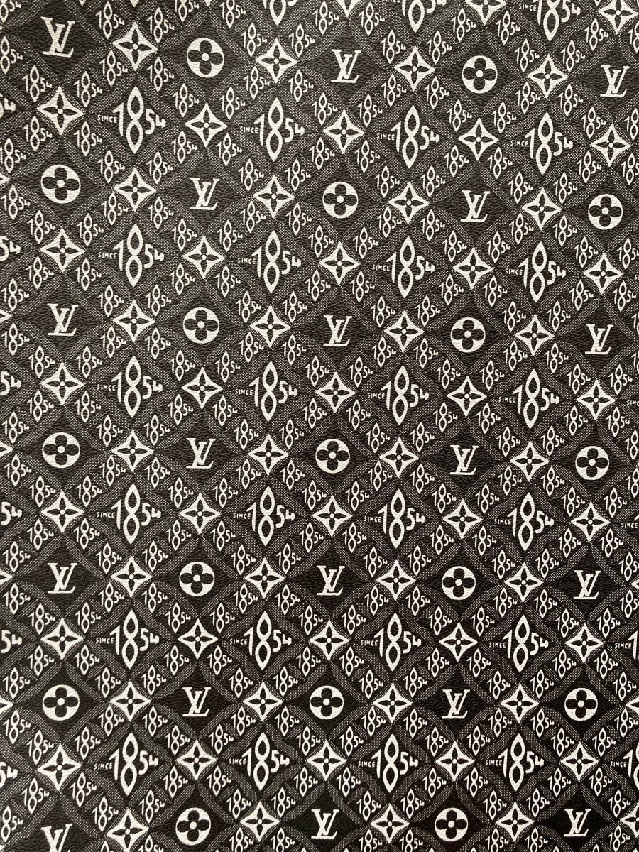 Handmade Designer Vinyl LV for Custom Bag - mingfabricstore