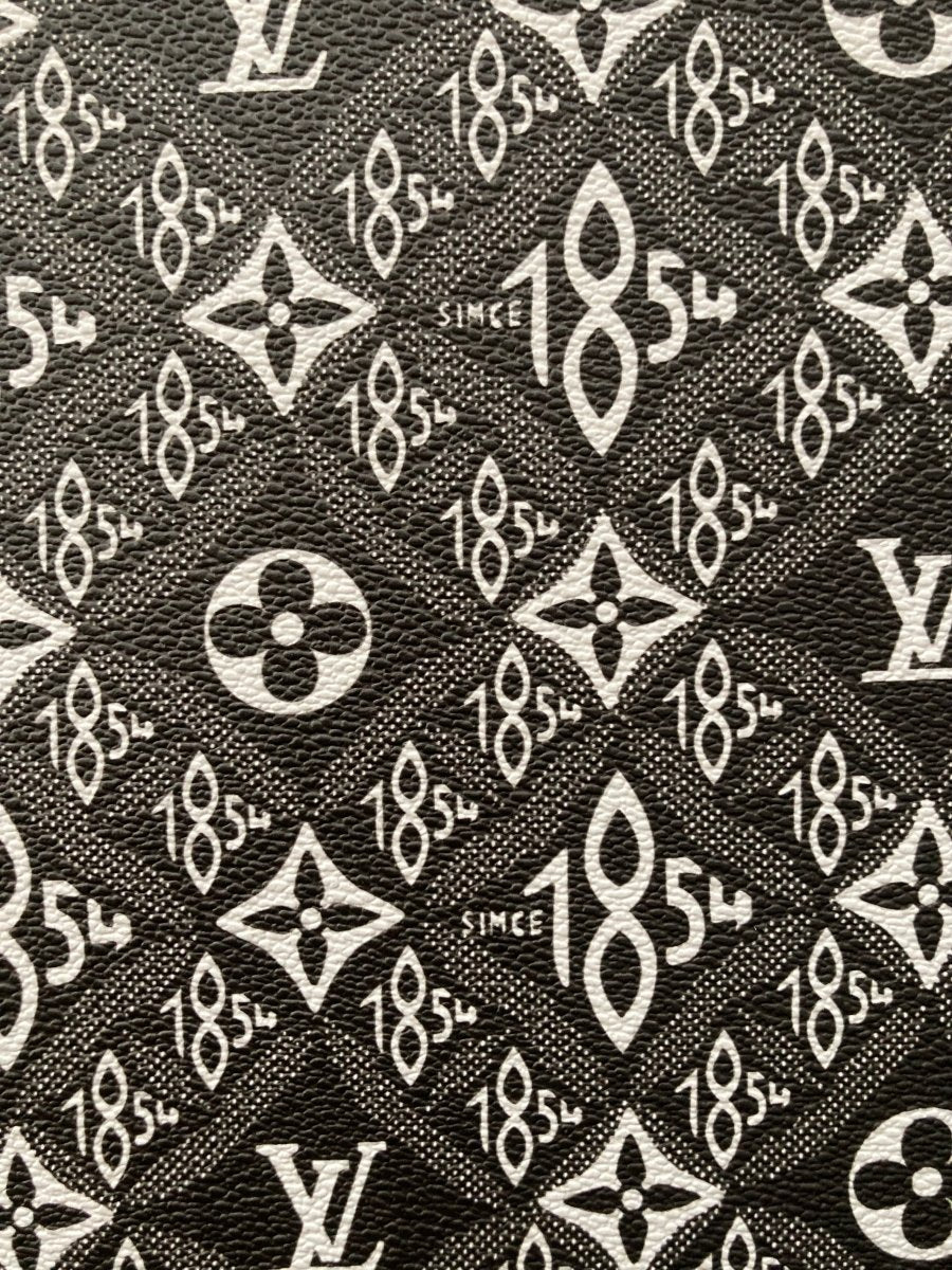 Handmade Designer Vinyl LV for Custom Bag - mingfabricstore