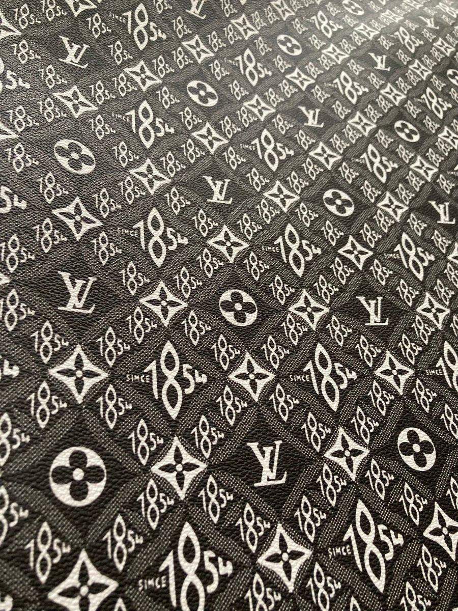 Handmade Designer Vinyl LV for Custom Bag - mingfabricstore