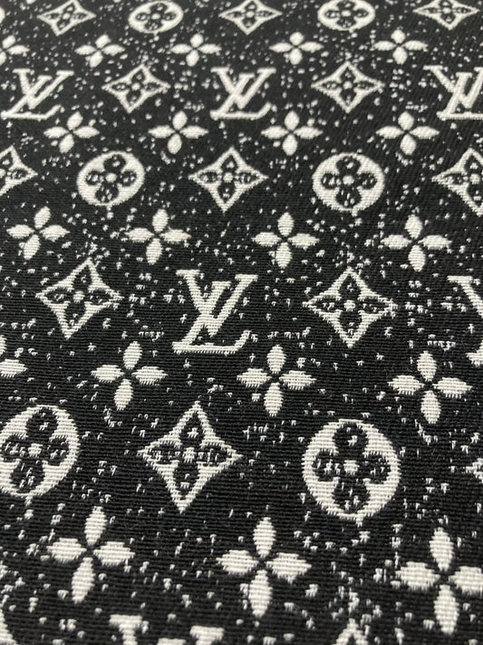 Handmade Fabric Flecks LV Jacquard for Custom Sneakers Home Deco - mingfabricstore