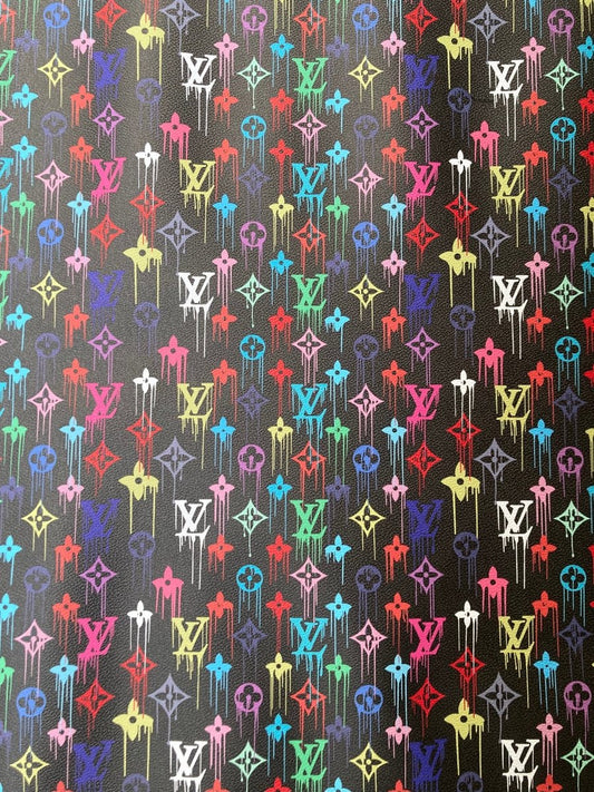 Handmade Leather Trending Lv Leather for Bag Sneakers Upholstery - mingfabricstore