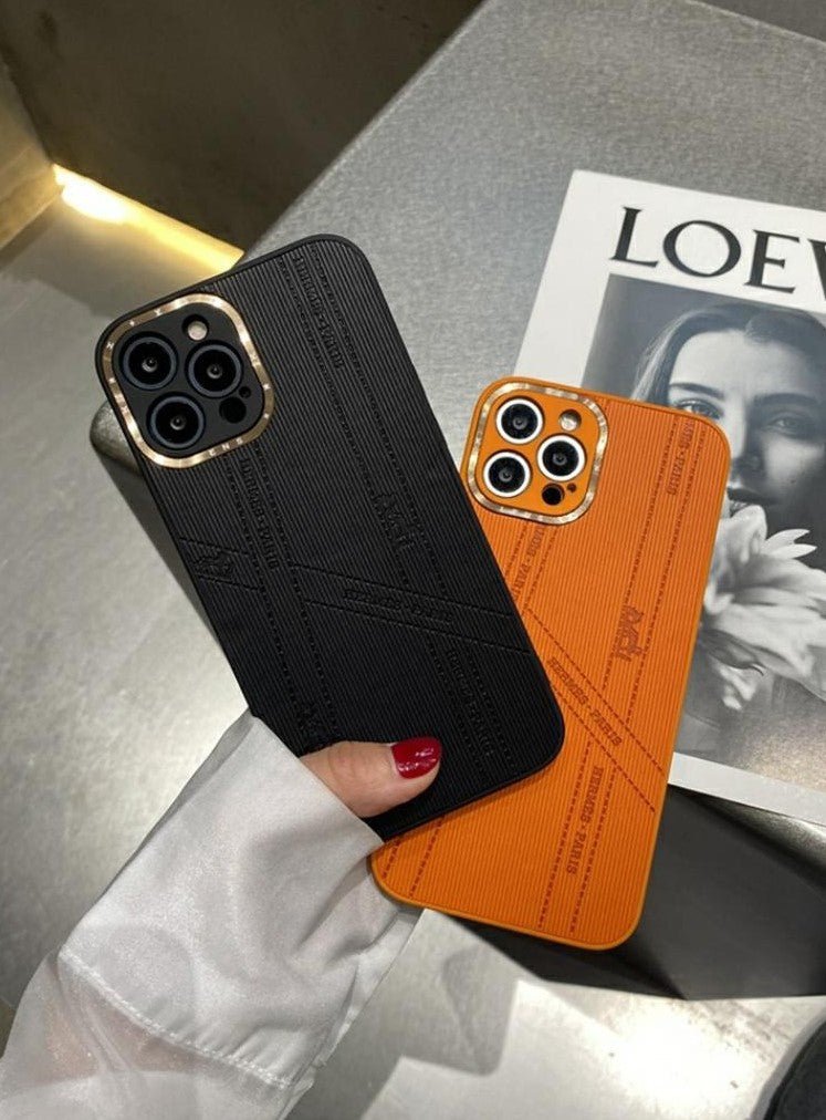 HERMES Paris Elegant TPU Fashion Phone Cases. - mingfabricstore