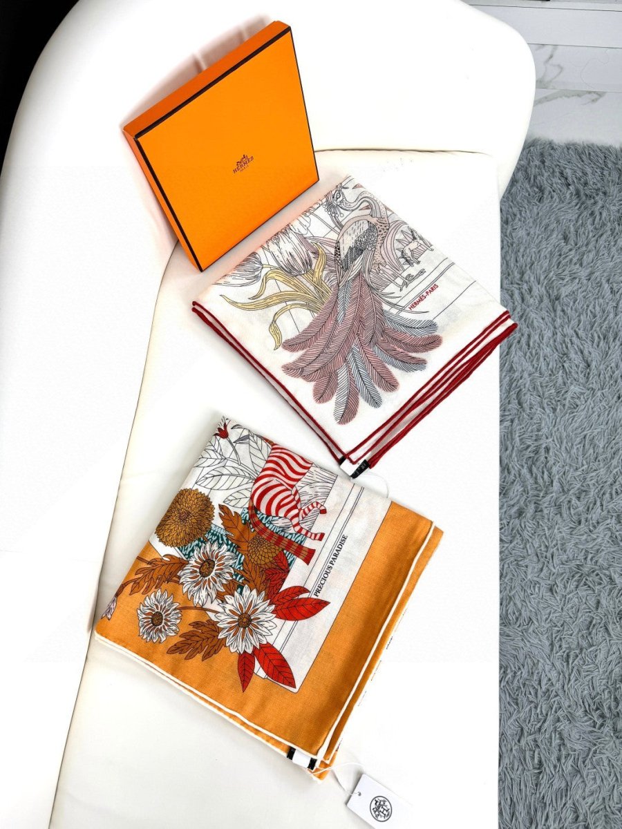 Hermes Silk Scarf Premium Quality Fashion Style Designer Clothing - mingfabricstore