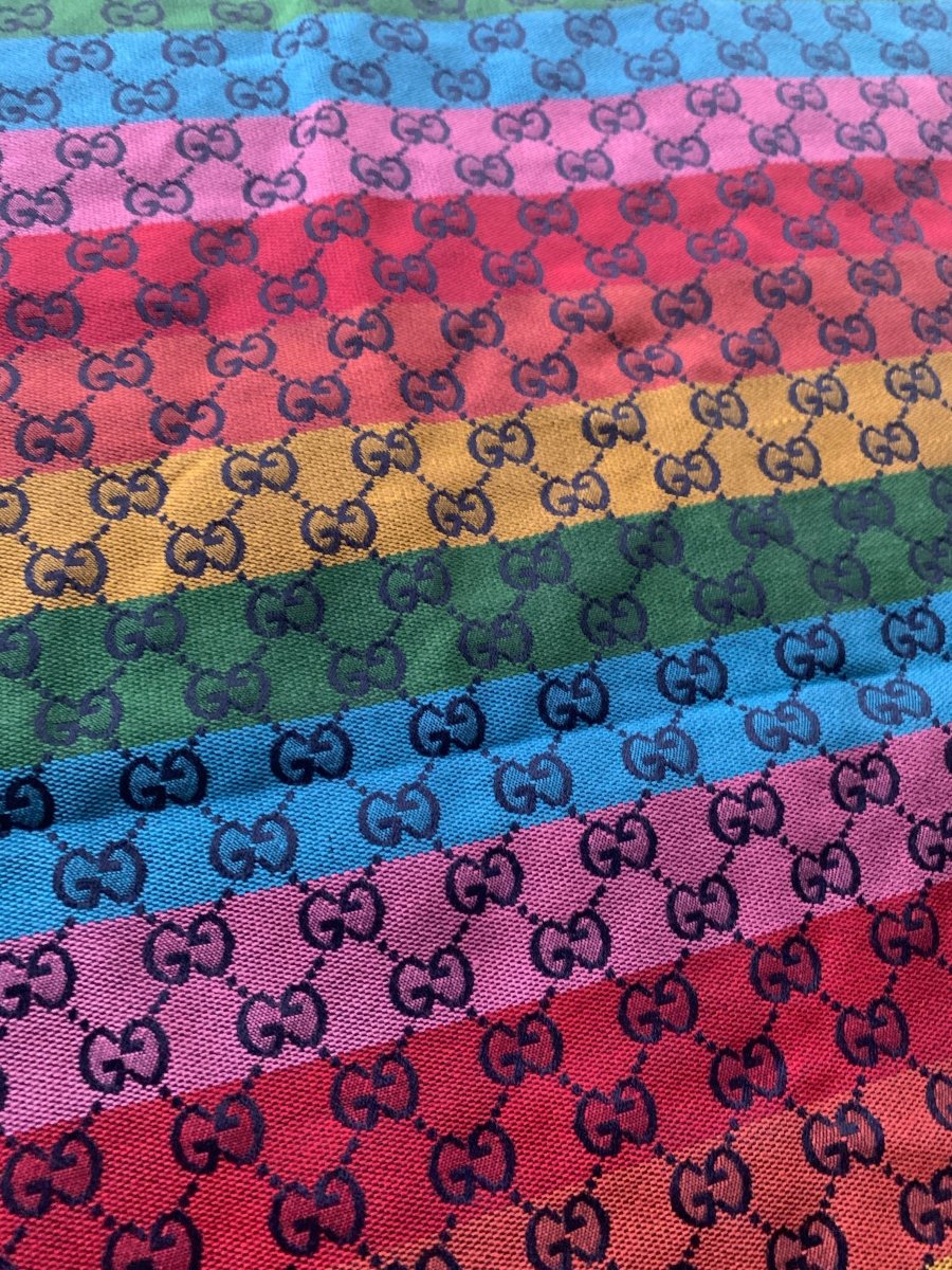 Hottest Rainbow Gucci Fabric for Bag Custom - mingfabricstore