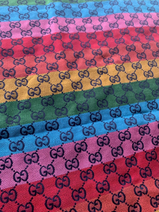Hottest Rainbow Gucci Fabric for Bag Custom - mingfabricstore